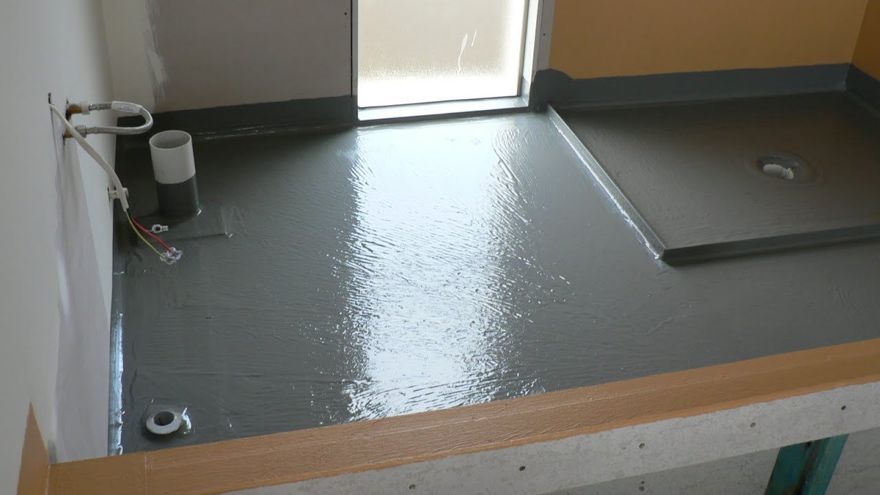 Bathroom waterproofing work photograph published by Chowhan and Sons